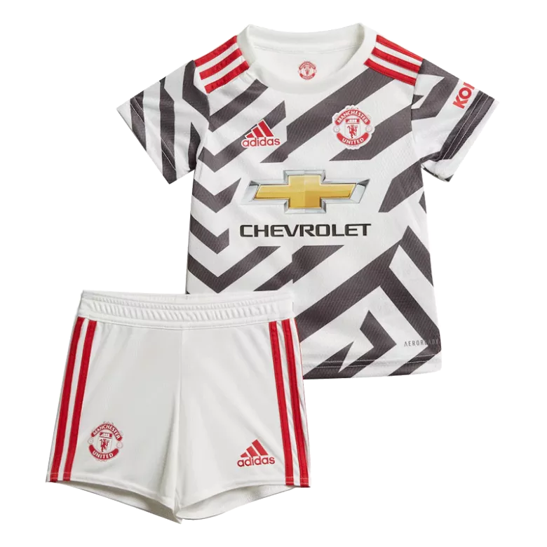 Manchester United Third Away Kids Soccer Jerseys Kit 2020/21 - gogoalshop