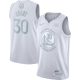 Swingman Stephen Curry #30 Golden State Warriors Jersey By Nike White