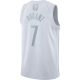 Swingman Kevin Durant #7 Brooklyn Nets MVP Jersey