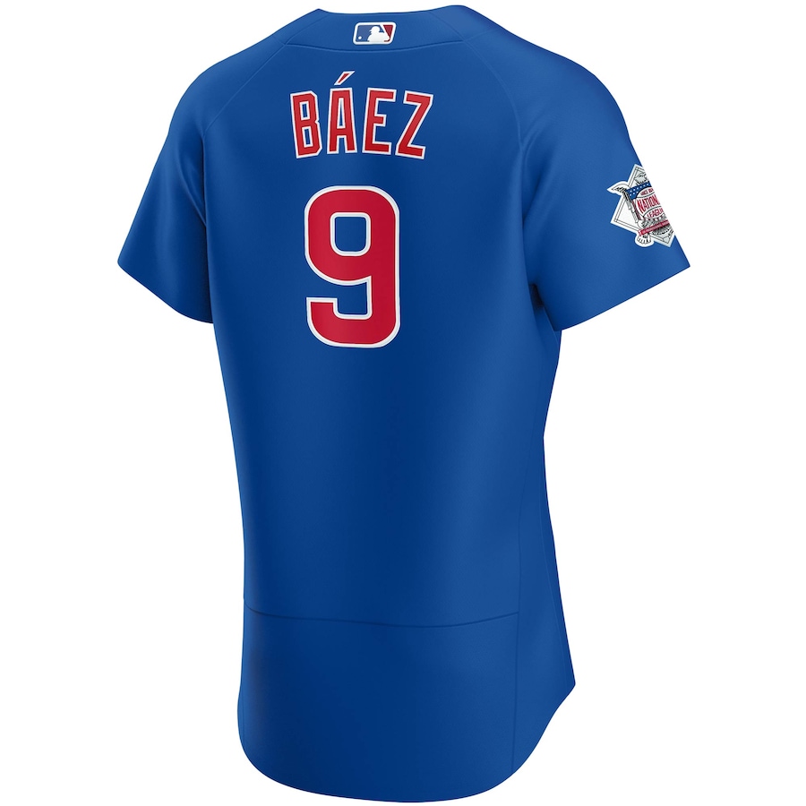 MLB Baez #9 Chicago Cubs Baseball Jersey 2020