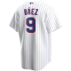 MLB Baez #9 Chicago Cubs Home Baseball Jersey 2020