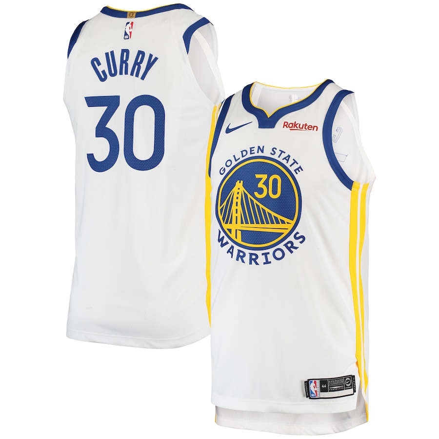 white curry jersey