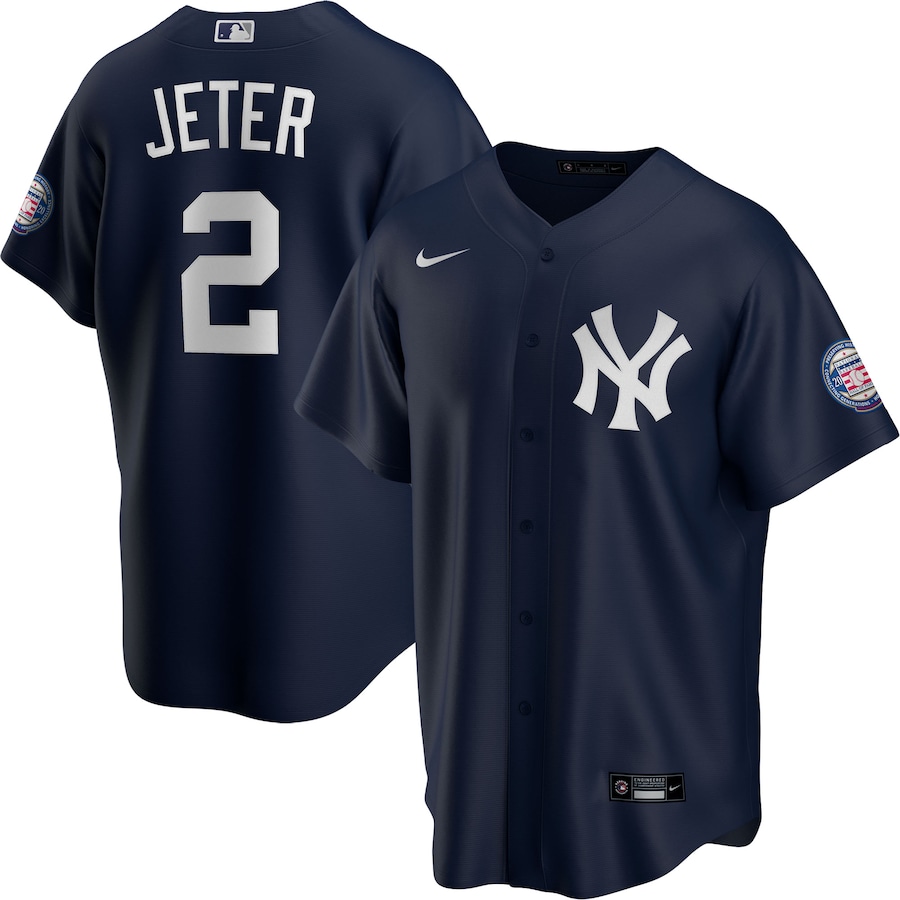 MLB Jeter #2 New York Yankees Baseball Jersey 2020 | Gogoalshop
