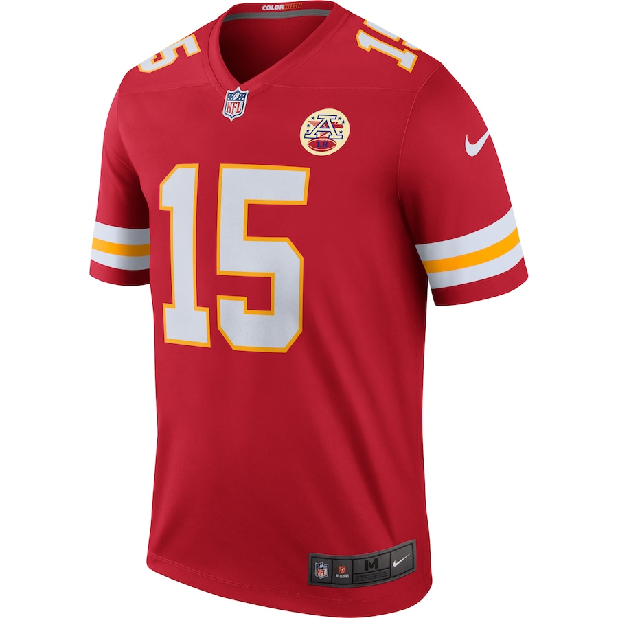 kansas city chiefs home jersey color