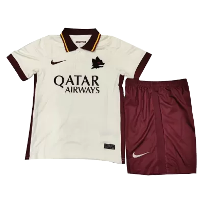 Roma Away Kids Soccer Jerseys Kit 2020/21 Gogoalshop