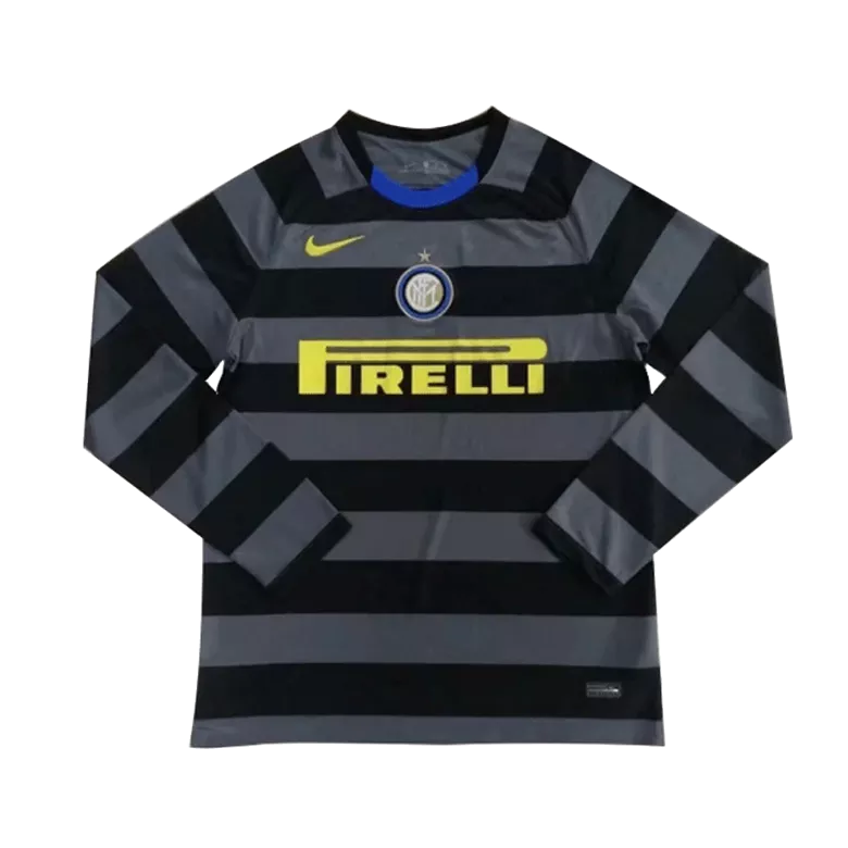 Inter Milan Third Away Long Sleeve Soccer Jersey 2020/21 - gogoalshop