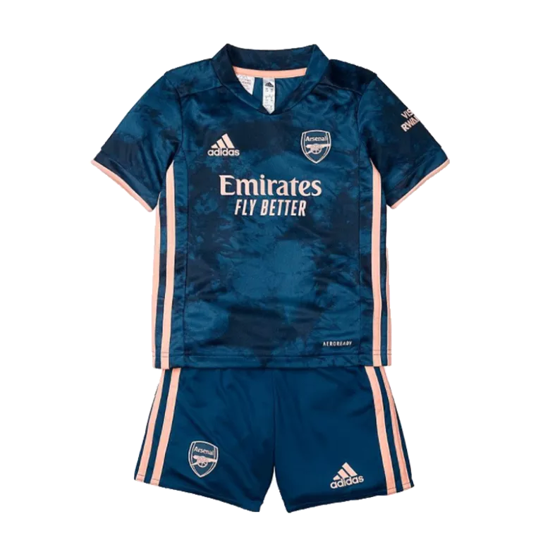 Arsenal Third Away Kids Soccer Jerseys Kit 2020/21 - gogoalshop