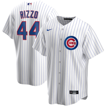 MLB Rizzo #44 Chicago Cubs Home Baseball Jersey 2020