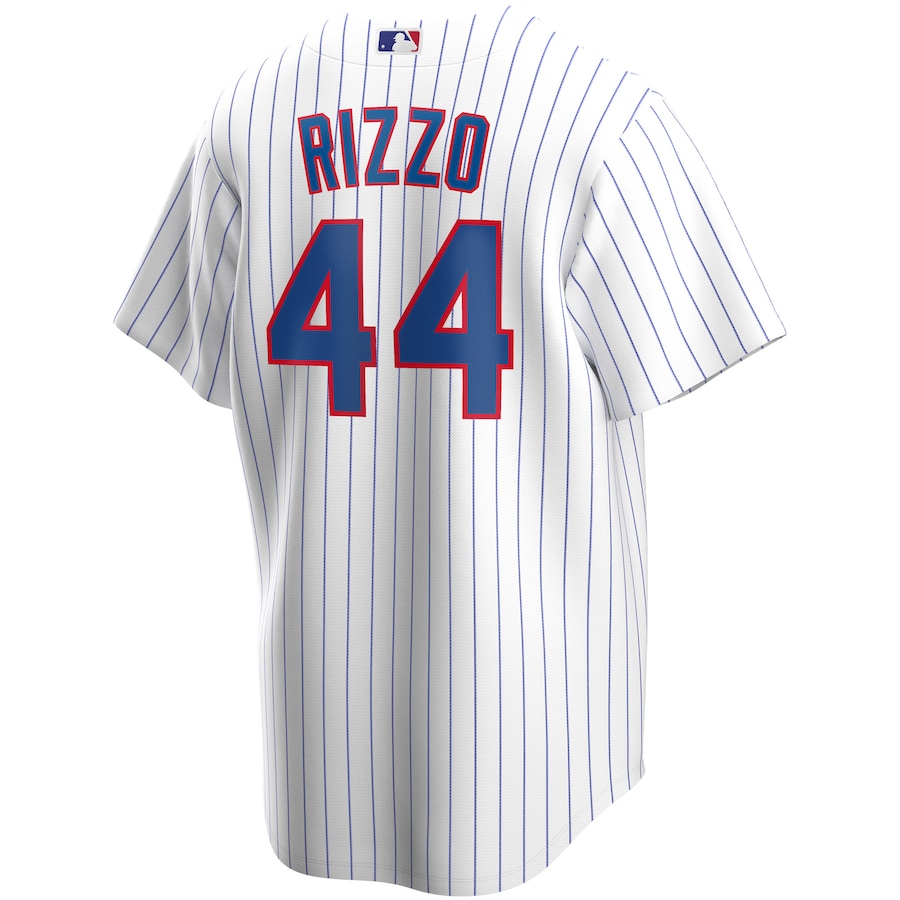 MLB Rizzo #44 Chicago Cubs Home Baseball Jersey 2020