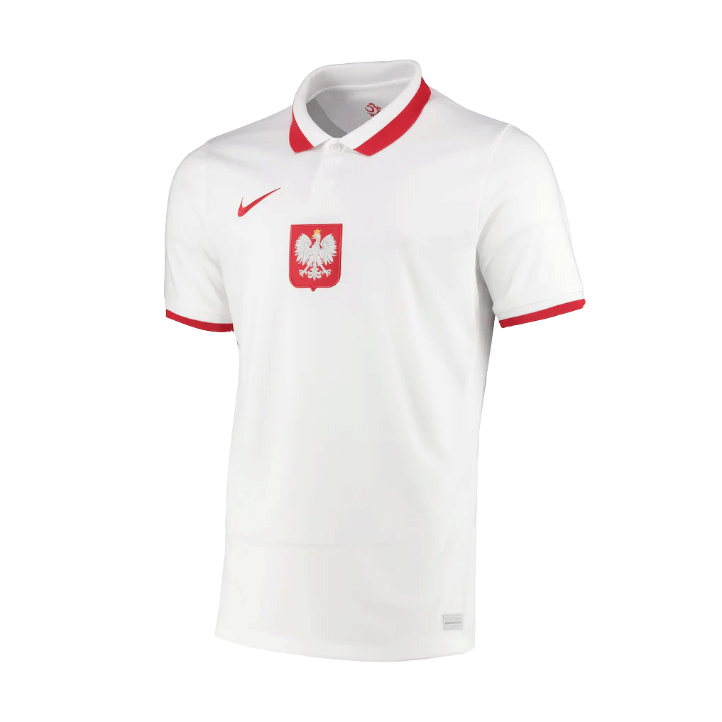 Poland Home Soccer Jersey 2020 - gogoalshop