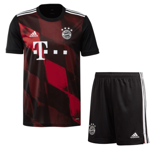 Bayern Munich Third Away Kids Soccer Jerseys Kit 2020/21 - gogoalshop
