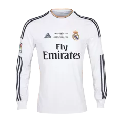 Retro Real Madrid Home Long Sleeve Jersey 2013/14 By Adidas - gogoalshop
