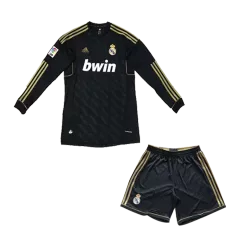 Retro Real Madrid Away Long Sleeve kit 2011/12 By Adidas - gogoalshop