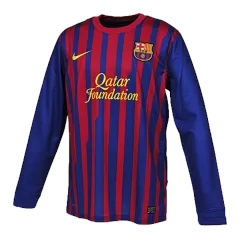 Retro Barcelona Home Long Sleeve Jersey 2011/12 By Nike - gogoalshop