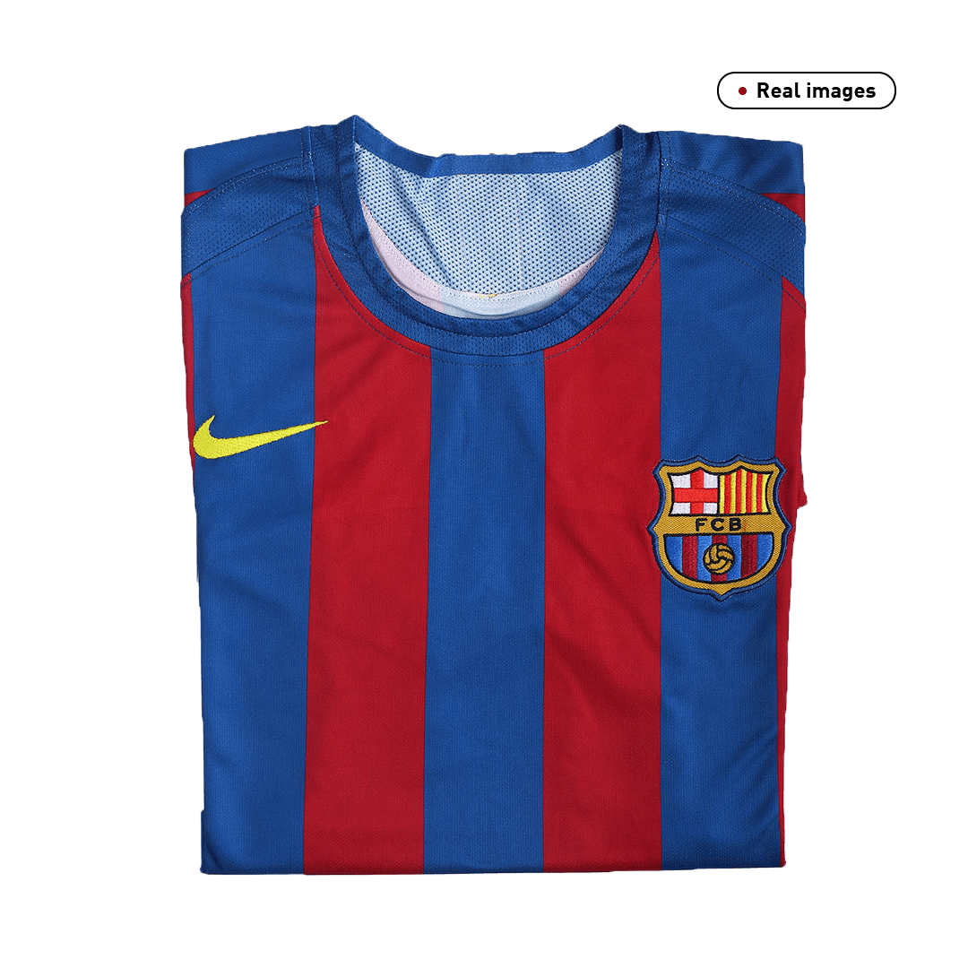 Retro Soccer Jersey Barcelona Home 2005/06 - gogoalshop