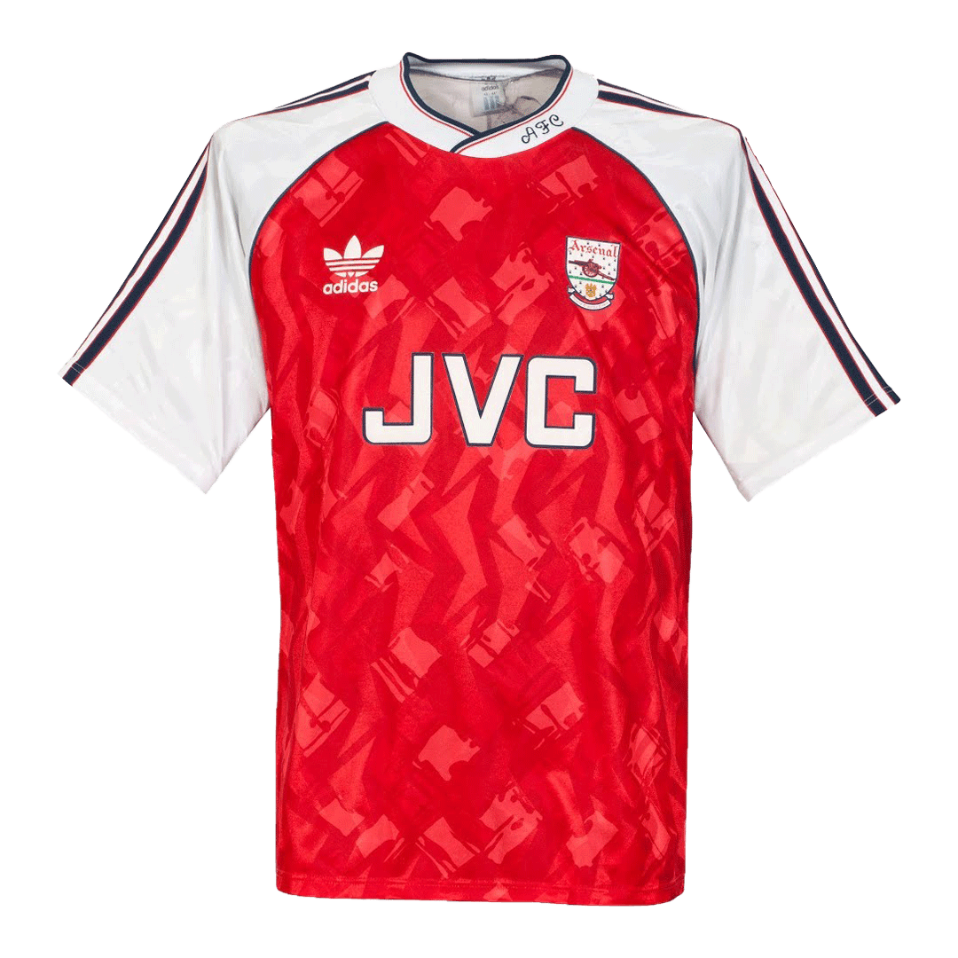 Vintage Soccer Jersey Arsenal Home 1990/92 | Gogoalshop