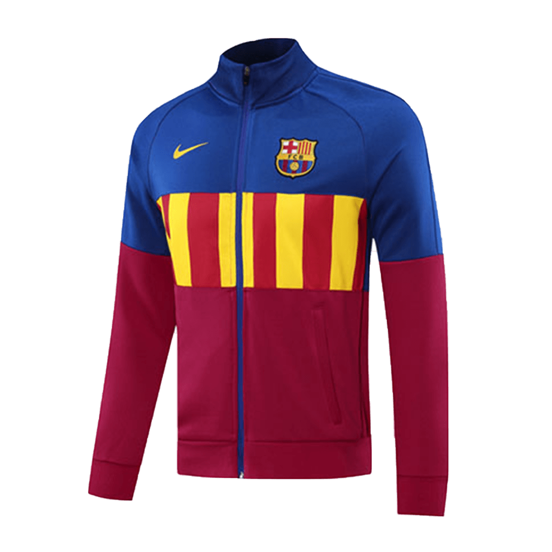 Barcelona Track Jacket 2020/21 Blue Red Gogoalshop