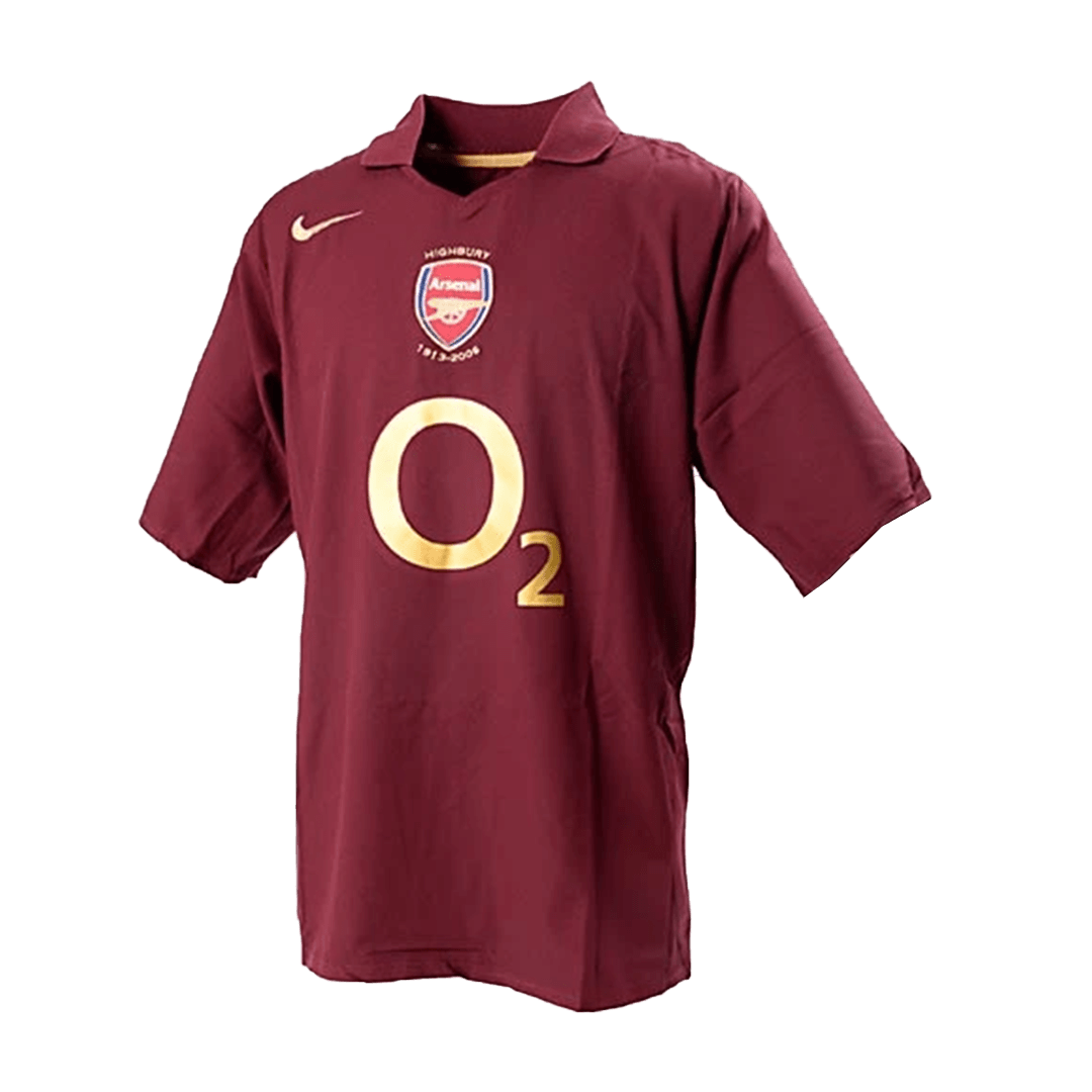Retro Arsenal Home Jersey 2005/06 By Nike | Gogoalshop