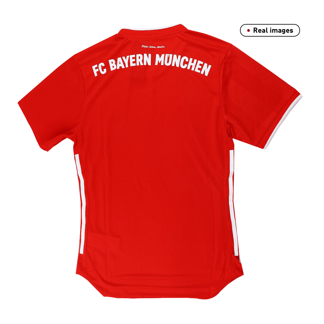 20/21 Bayern Munich Home Authentic Jersey Mens Red Jerseys