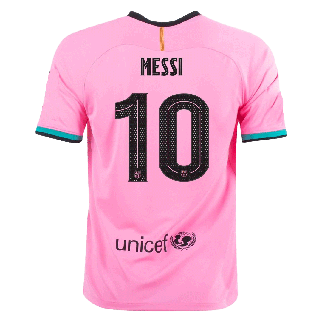 pink soccer jersey