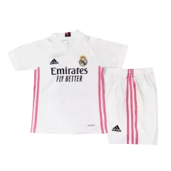 Real Madrid Home Kit 2020/21 By Adidas Kids - gogoalshop