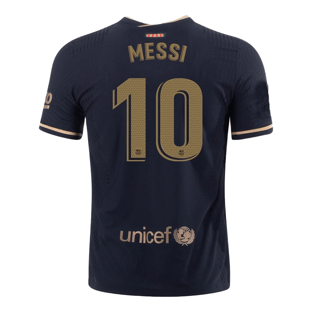 Lionel Messi 10 Barcelona Away Soccer Jersey 2020 21 Gogoalshop