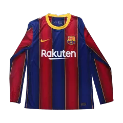 Barcelona Home Long Sleeve Jersey 2020/21 By Nike - gogoalshop