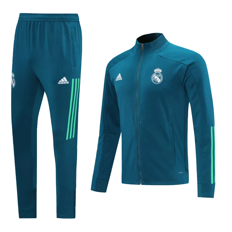 Real Madrid Jacket Tracksuit 2020/21 Navy - gogoalshop