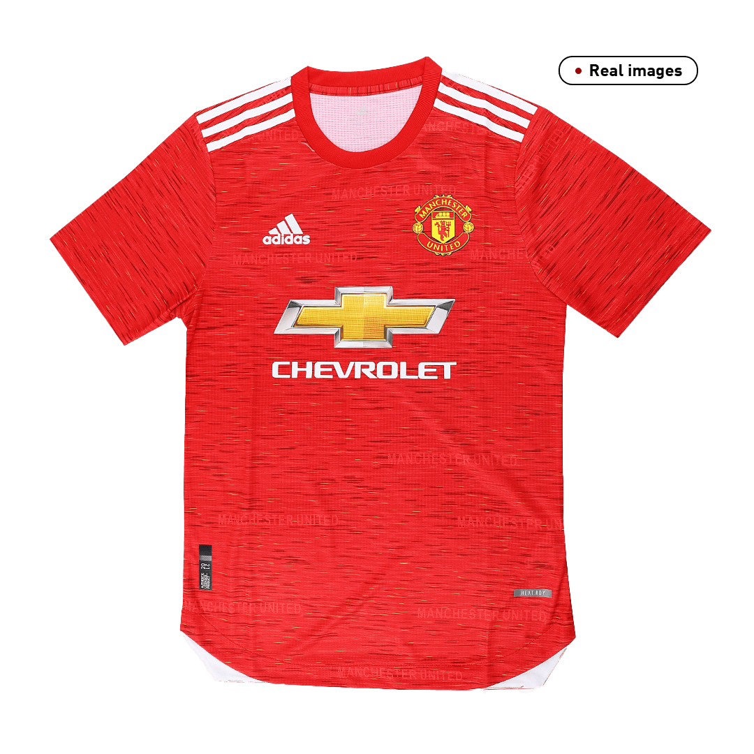 20/21 Manchester United Home Authentic Jersey Red Jerseys