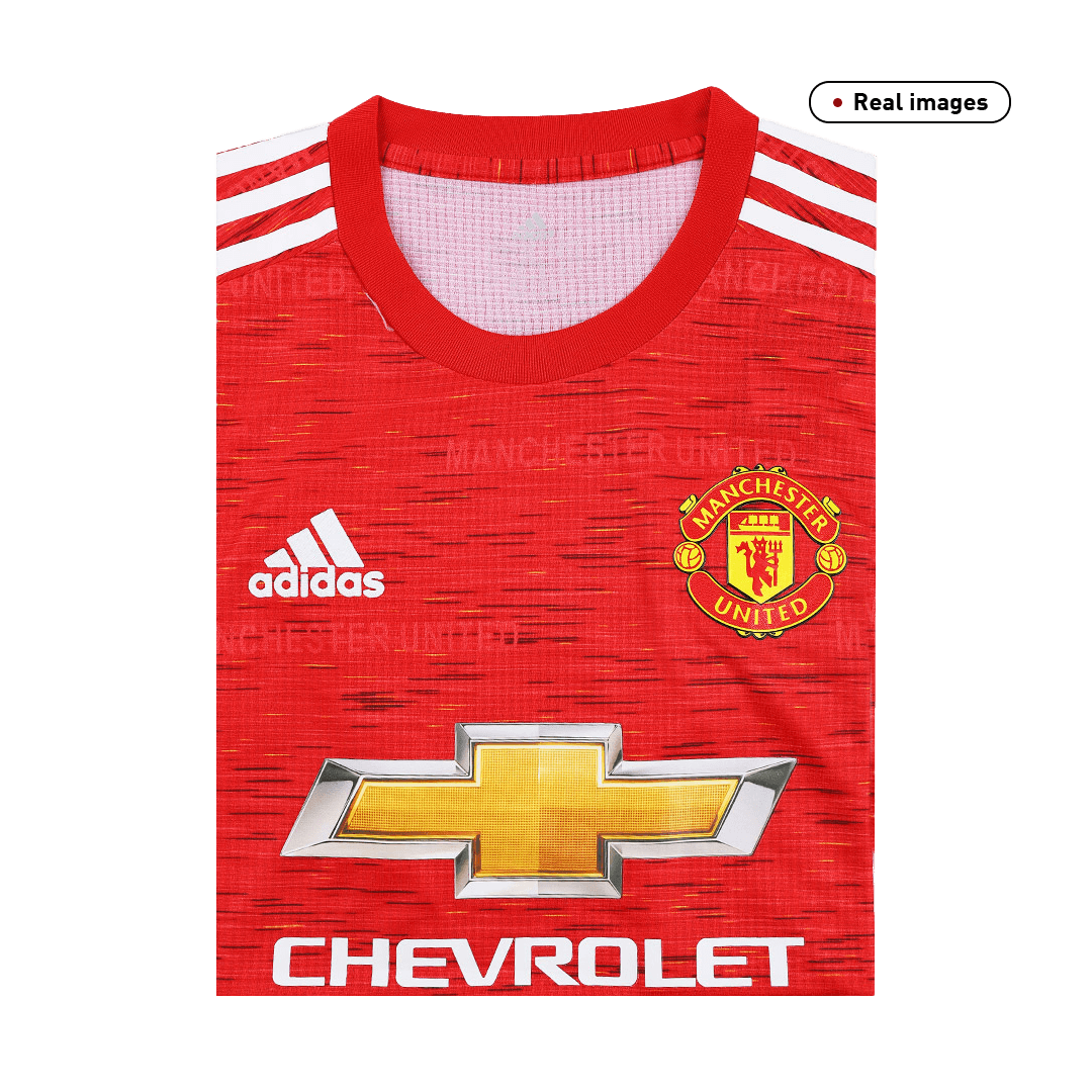 20/21 Manchester United Home Authentic Jersey Red Jerseys