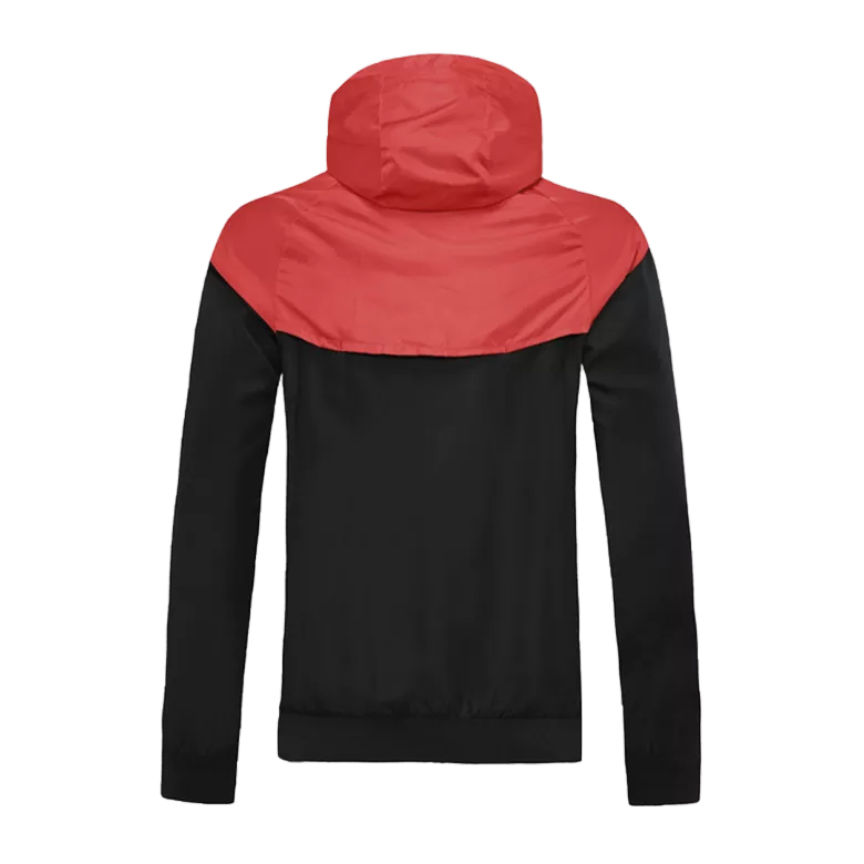 Liverpool Hoodie Windbreaker Jacket 2020/21 - Red&Black - gogoalshop