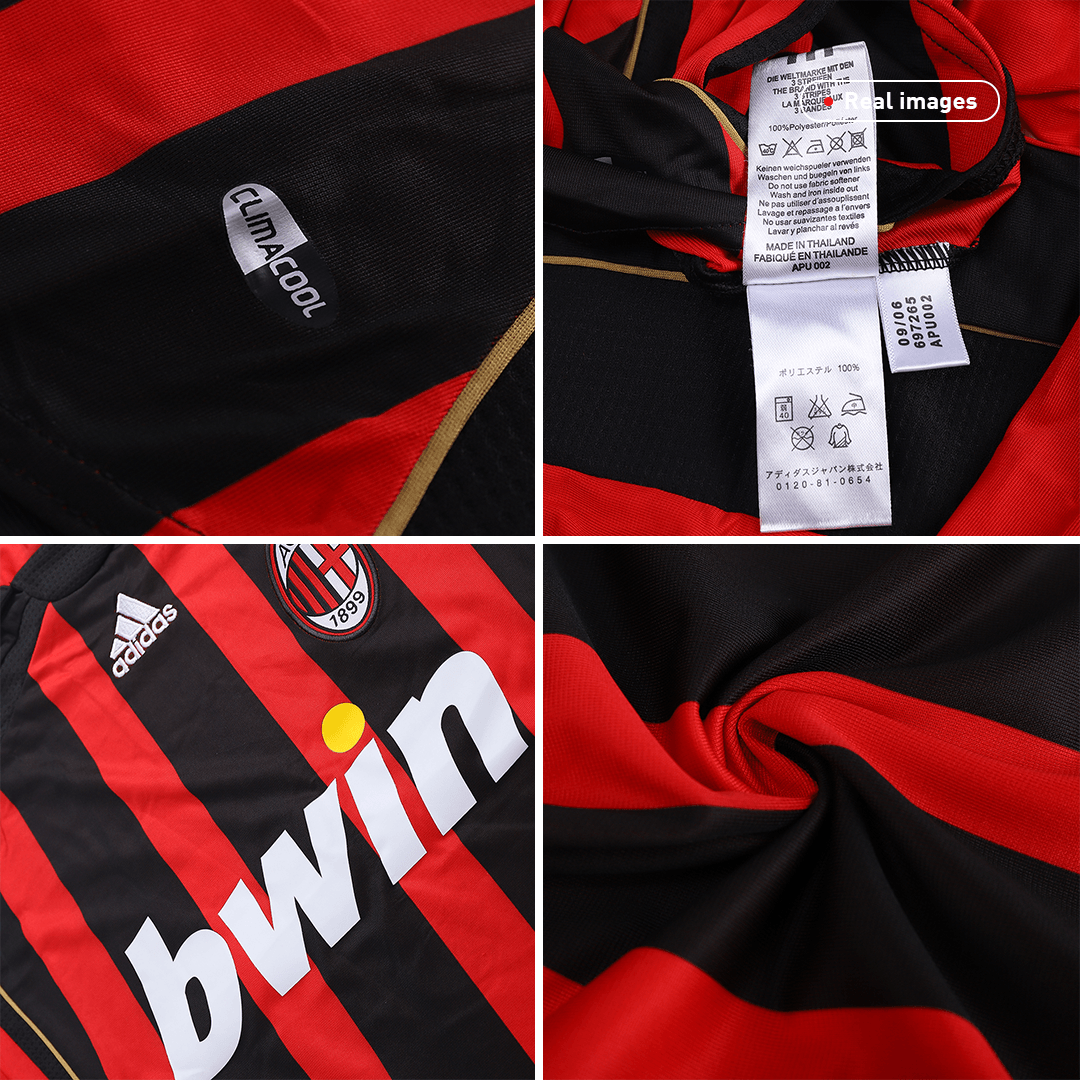 Retro AC Milan Home Jersey 2006/07 By Adidas | Gogoalshop