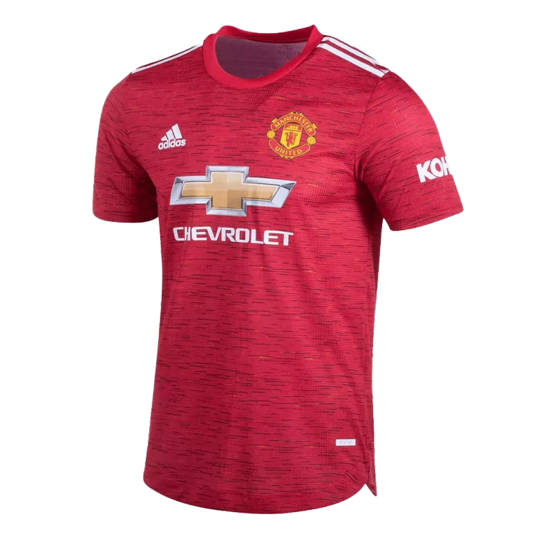 Manchester United Home Authentic Soccer Jersey 2020/21 - gogoalshop
