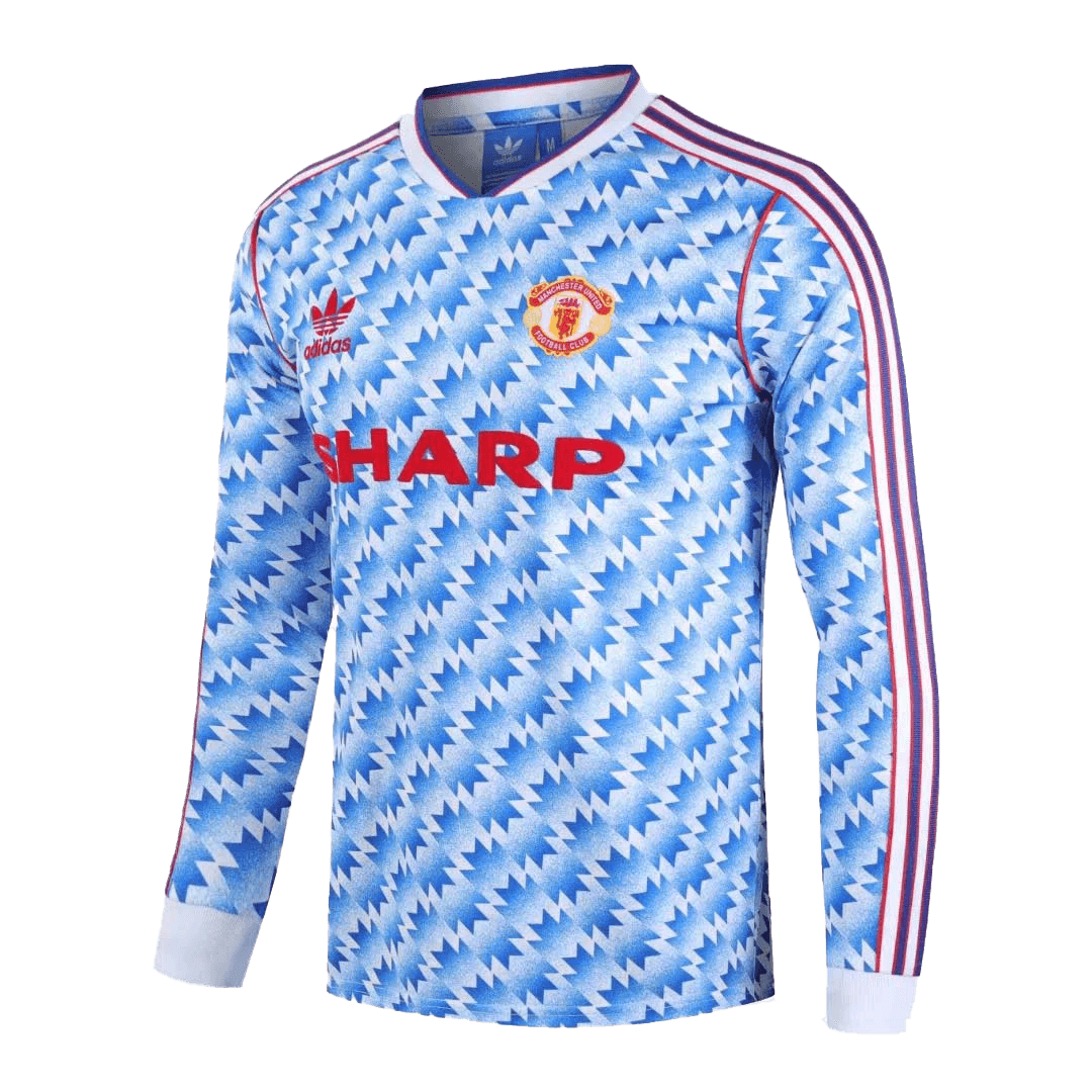 Manchester United Away Football Shirt 1990-1992-XXL 