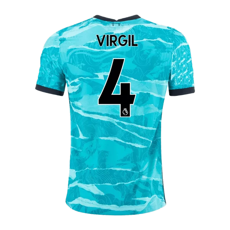 Virgil Van Dijk #4 Liverpool Away Soccer Jersey 2020/21 - gogoalshop