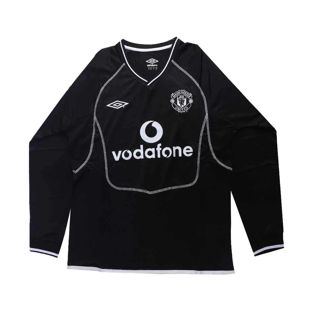 Vintage Soccer Jersey Manchester United Goalkeeper Long Sleeve 2000/01