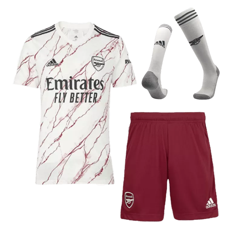 Arsenal Away Kids Soccer Jerseys Kit 2020/21 - gogoalshop
