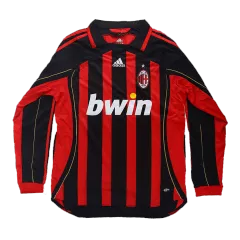 Retro AC Milan Home Long Sleeve Jersey 2006/07 By Adidas - gogoalshop
