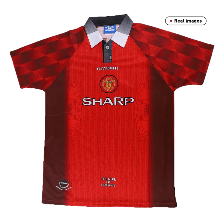 Vintage Soccer Jersey Manchester United Home 1996/97 - gogoalshop