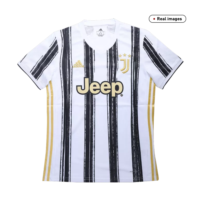 Cristiano Ronaldo #7 Juventus Home Soccer Jersey 2020/21 - gogoalshop
