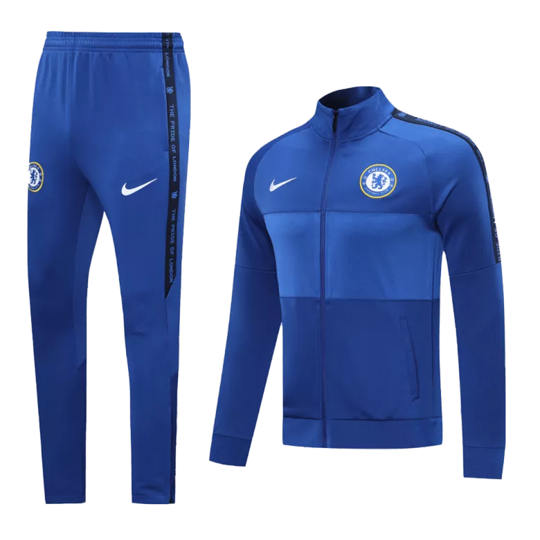 Chelsea Jacket Tracksuit 2020/21 Blue - gogoalshop