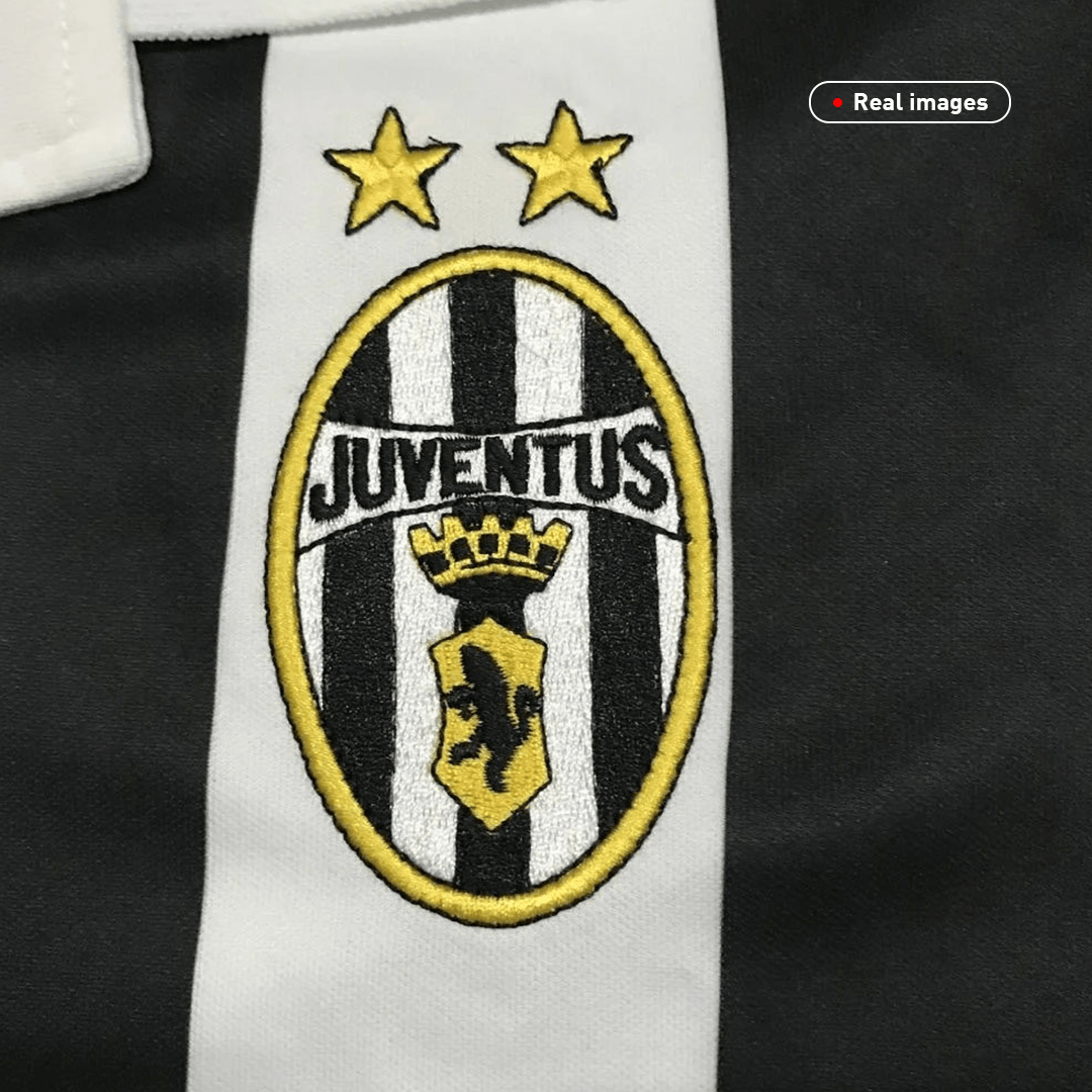 99/00 Juventus Home Black&White Soccer Retro Jerseys Shirt