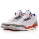 Sneakers By Nike Air Jordan 3 Retro 'Knicks' White