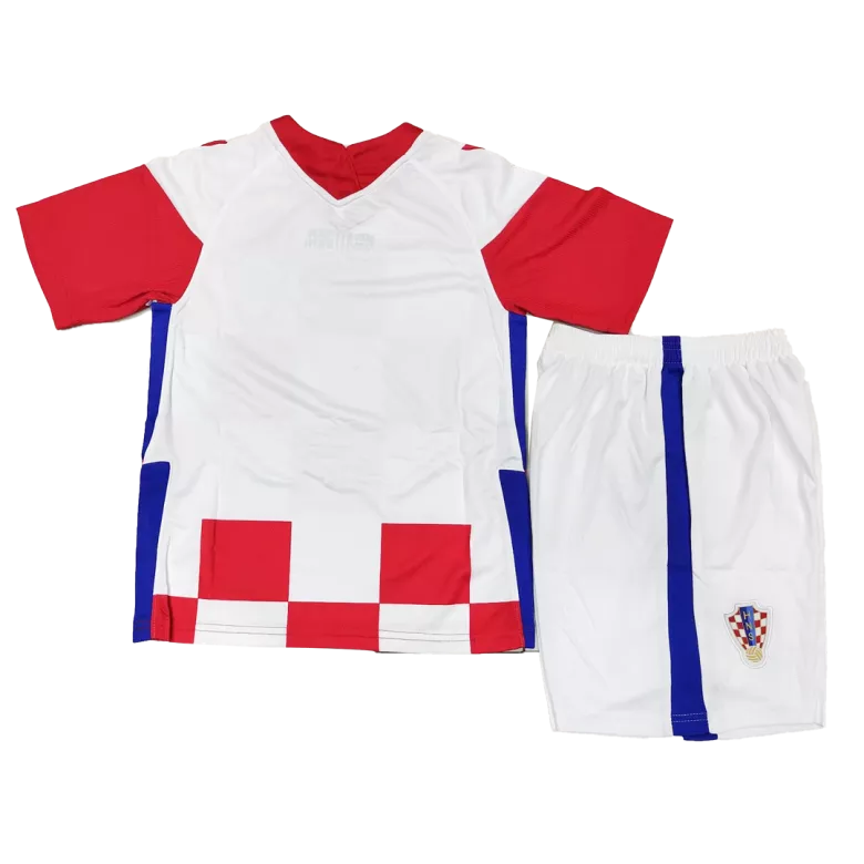 Croatia Home Kids Soccer Jerseys Kit 2021 - gogoalshop