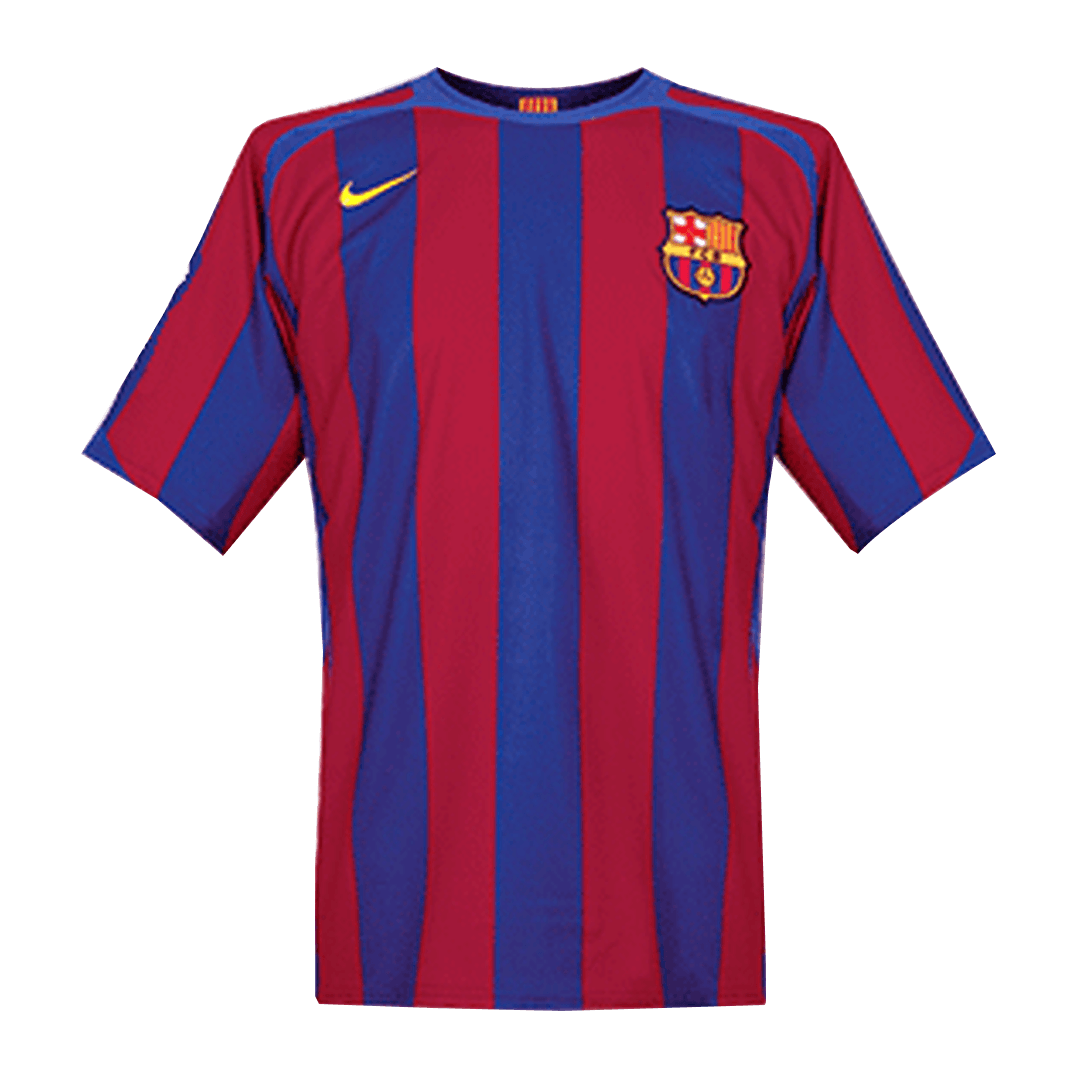 Retro Soccer Jersey Barcelona Home 2005/06 - UCL - gogoalshop