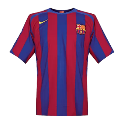 Retro Soccer Jersey Barcelona Home 2005/06 - UCL - gogoalshop