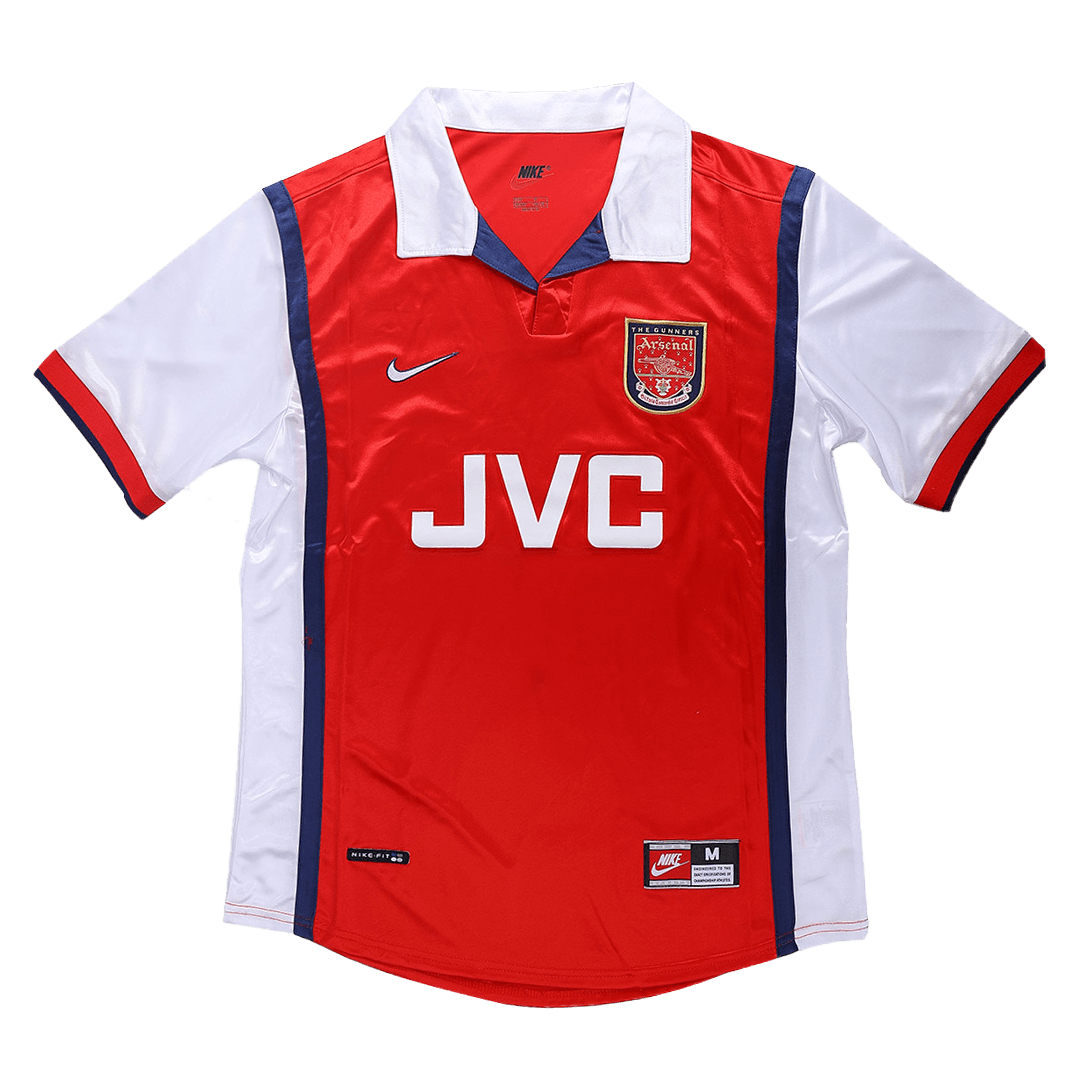 Retro Soccer Jersey Arsenal Home 1998/99 - gogoalshop