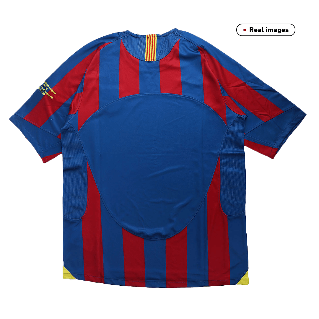 Retro Soccer Jersey Barcelona Home 2005/06 - UCL - gogoalshop
