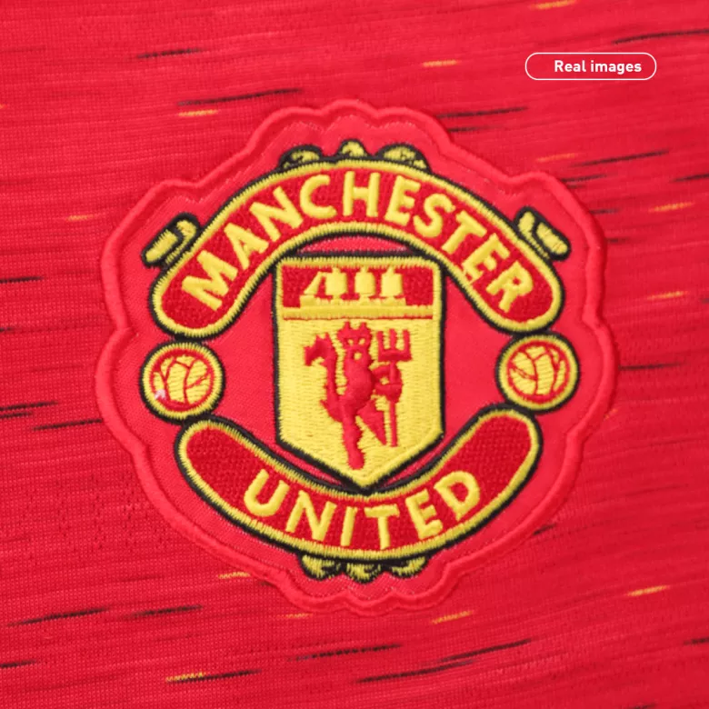 VAN DE BEEK #34 Manchester United Home Soccer Jersey 2020/21 - gogoalshop