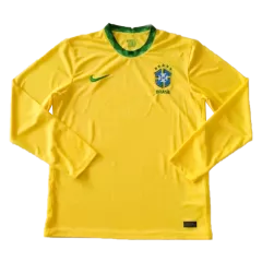Brazil Home Long Sleeve Jersey 2021 By Nike - gogoalshop